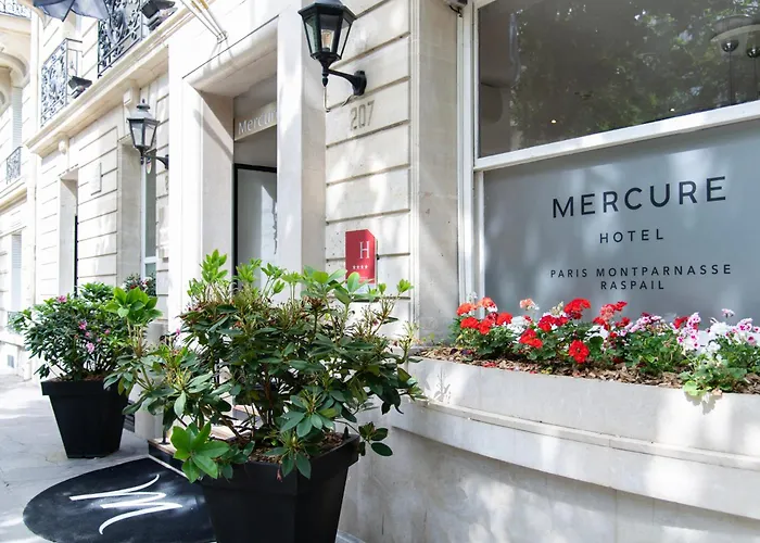 Szálloda Mercure Montparnasse Raspail 4*